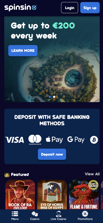 Spinsino Casino Review