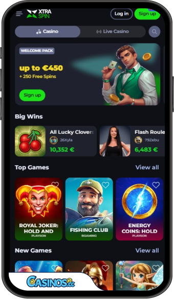 XtraSpin Casino Mobile App