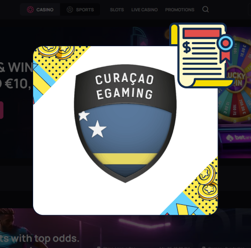 BetandPlay Casino license