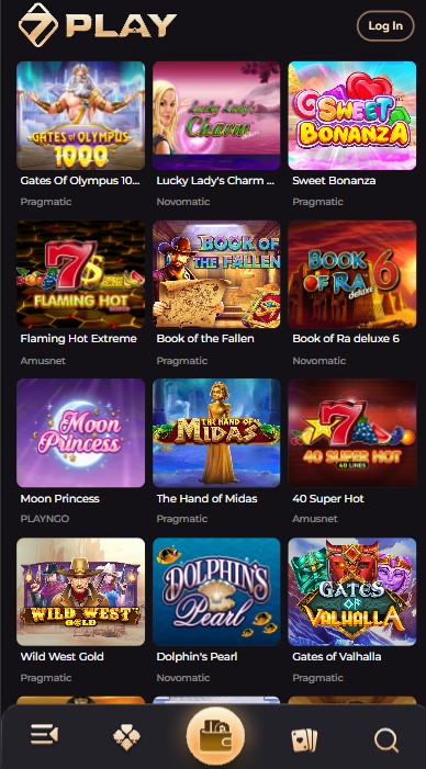 Sevenplay Casino Games