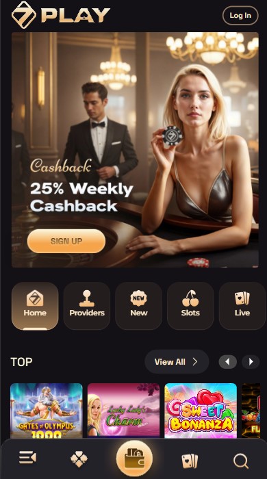 Sevenplay Casino Lobby