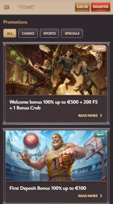 ViciBet Casino Bonuses