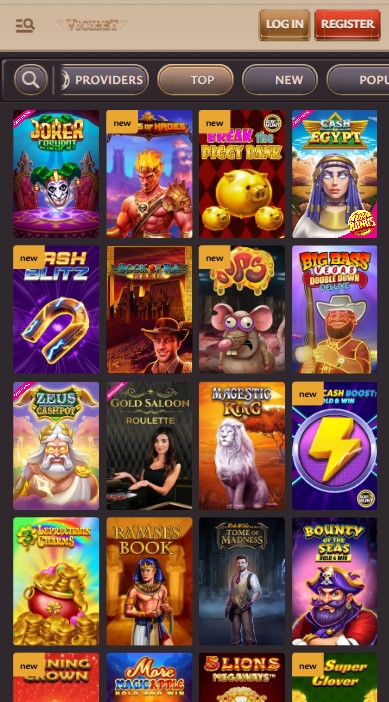ViciBet Casino Games