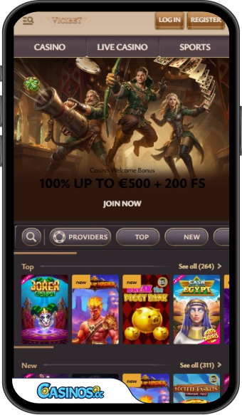 ViciBet Casino Mobile App