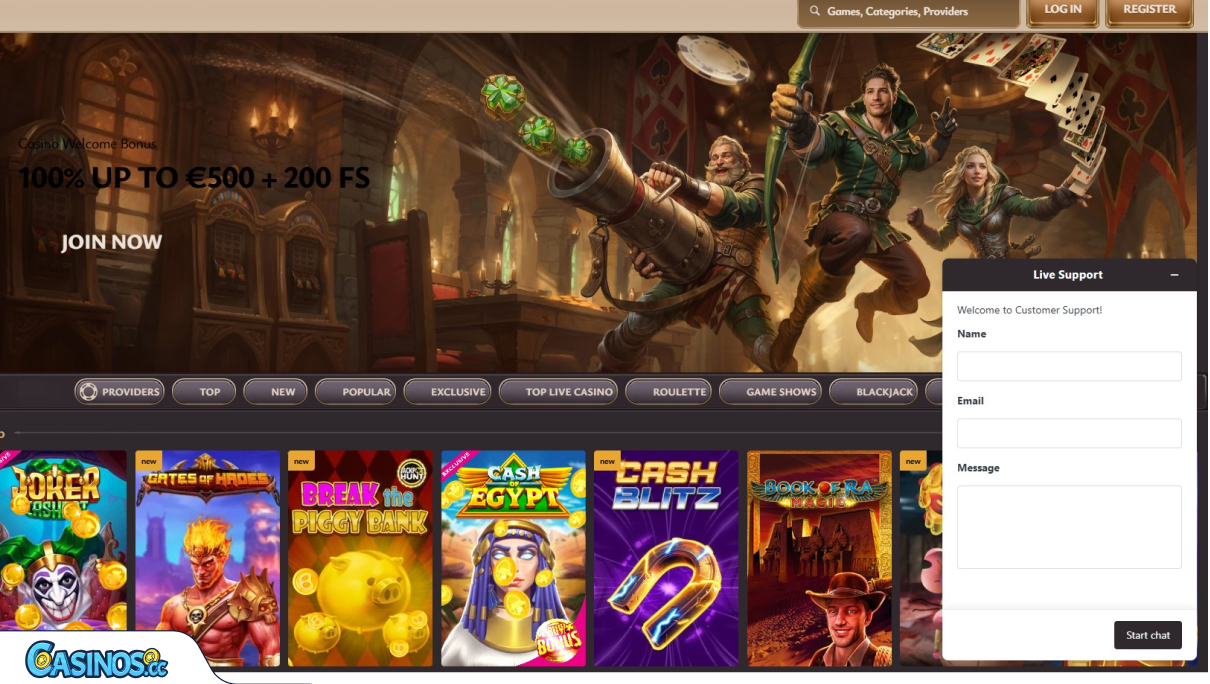 ViciBet Casino Support