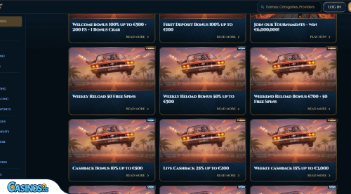 WonderLuck Casino Promotions