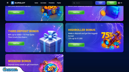 AzurSlot Casino Promotions