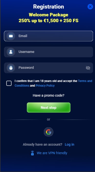 AzurSlot Casino Sign Up