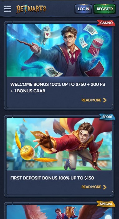 BetWarts Casino Bonuses