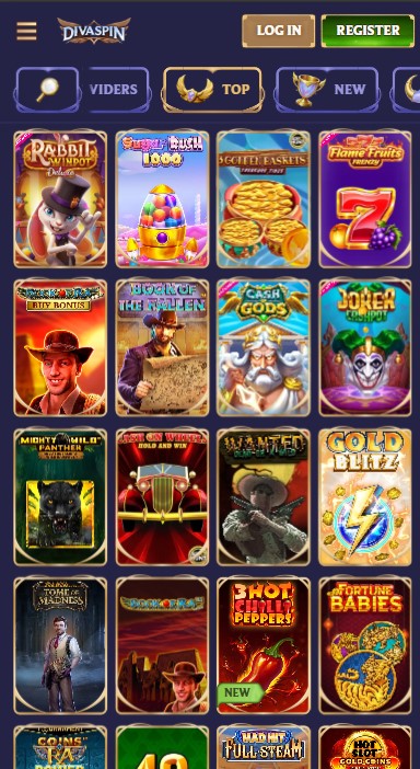 Diva Spin Casino Games