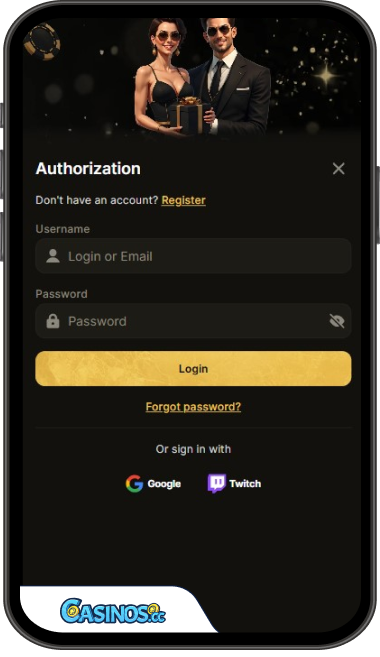 Dreamplay Casino Login from Mobile