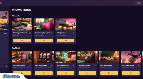 GT.bet Casino Promotions