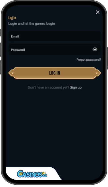 Kingdom Casino Login from Mobile