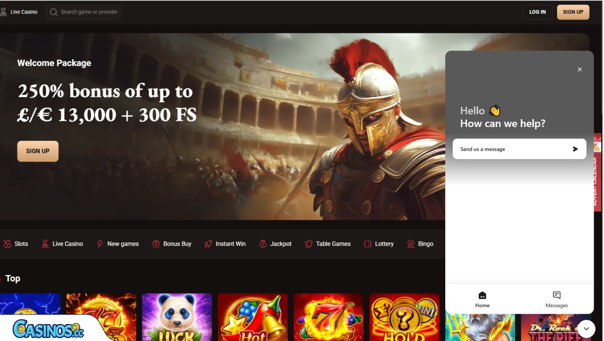 LegionBet Casino-klantenservice