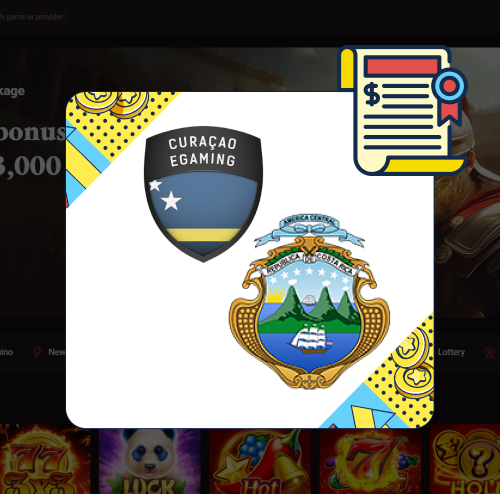 Licentie van LegionBet Casino (1)