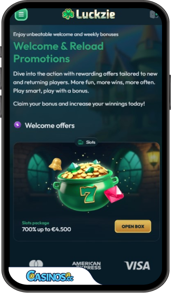 Luckzie Casino Mobile App