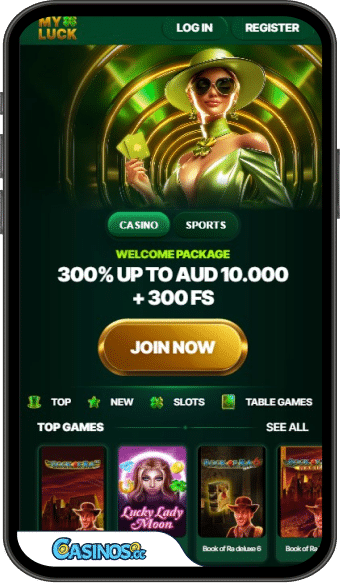 MyLuck Casino Mobile App