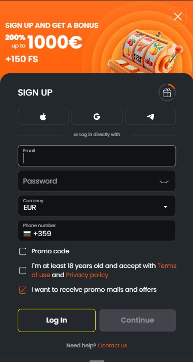 NixBet Casino Sign Up