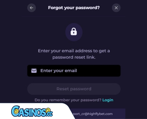 Problems Logging In_ at HighFlyBet Casino
