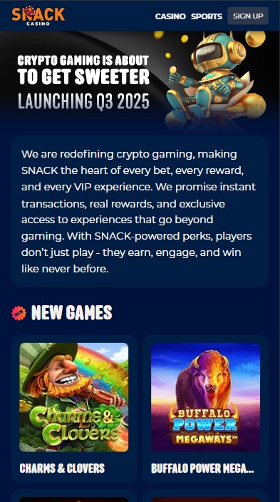 Snack Casino Lobby