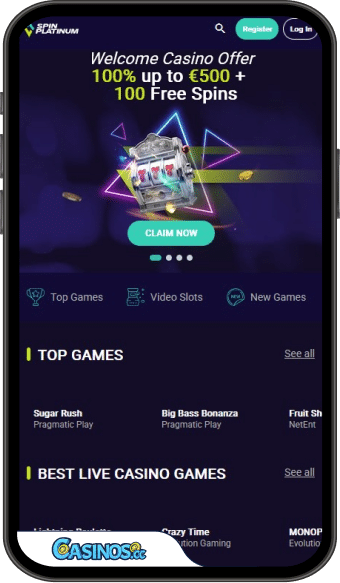 Spin Platinum Casino Mobile App