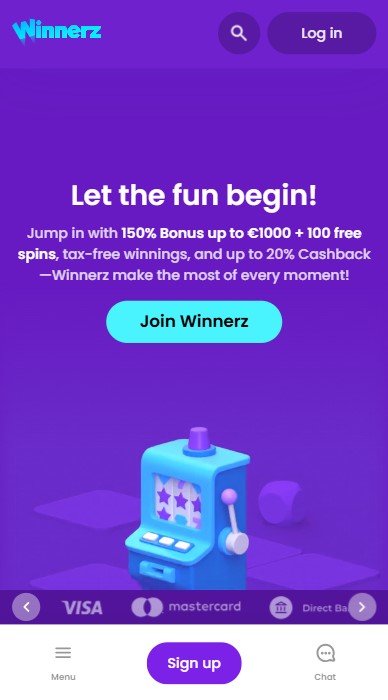 Winnerz Casino Lobby