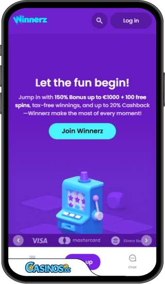 Winnerz Casino Mobile