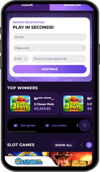 Astrozino Casino Mobile App