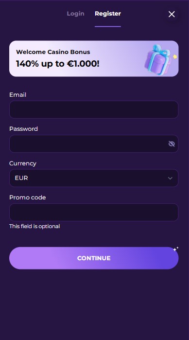 Astrozino Casino Sign Up
