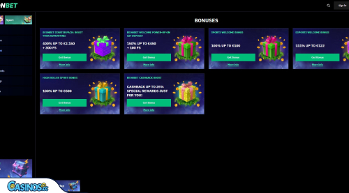 BeOnBet Casino Promotions