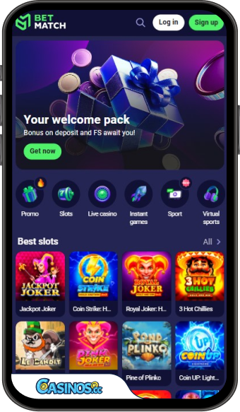 BetMatch Casino Mobile App