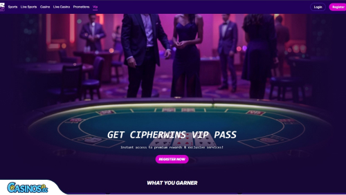 CipherWins Casino VIP program