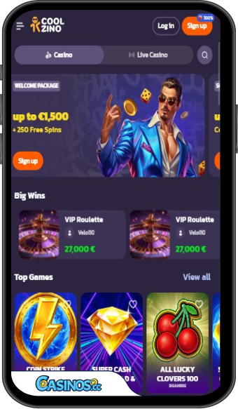Coolzino Casino Mobile App