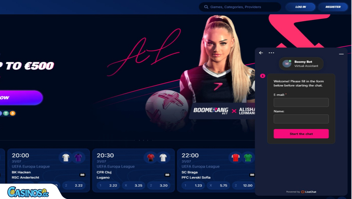 Coolzino Casino Support
