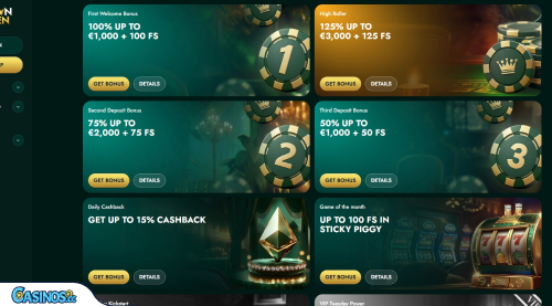 Crowngreen Casino Promotions