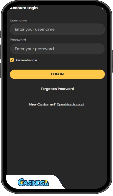 EmirBet Casino Login from Mobile