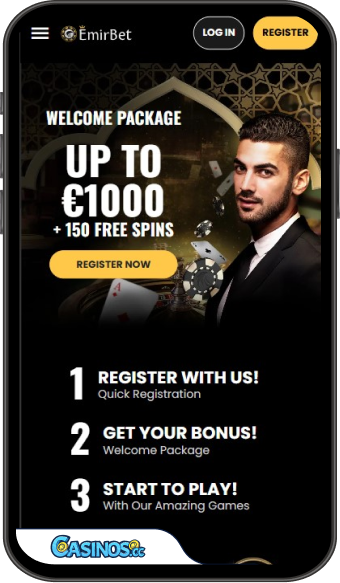 EmirBet Casino Mobile App