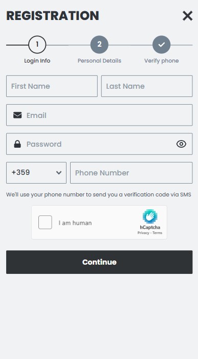 GQbet Casino Sign Up