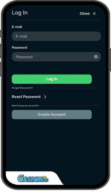 GrandzBet Casino Login from Mobile