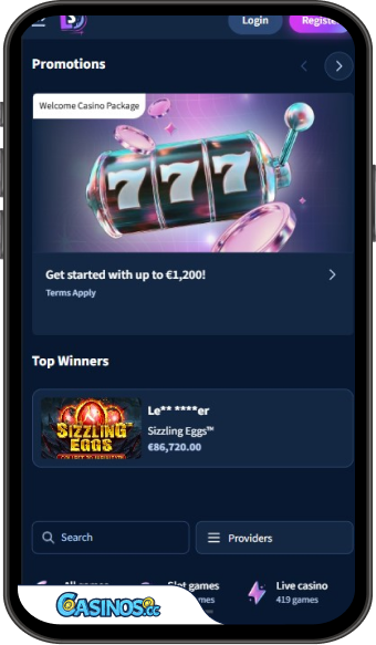 LunarSpins Casino Mobile App