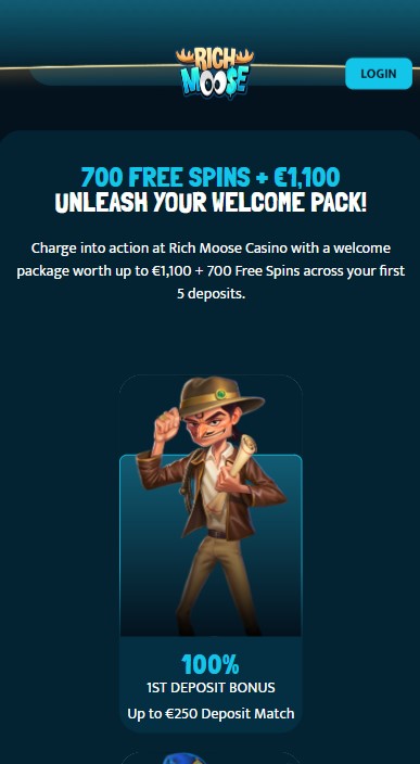 Rich Moose Casino Bonuses