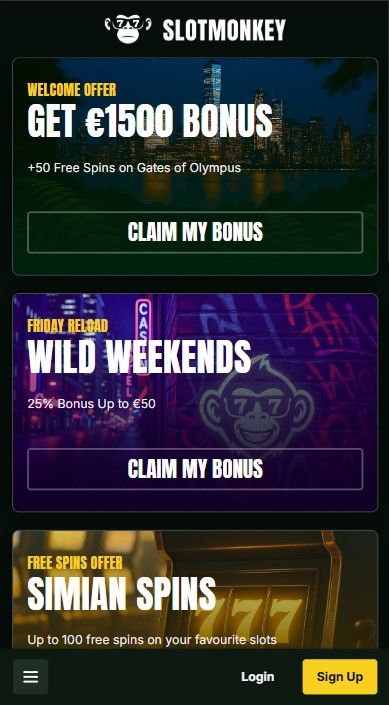 SlotMonkey Casino Bonuses