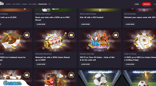 Valhalla Wins Casino Promotions