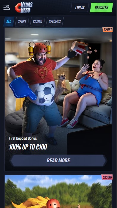 Vegas Hero Casino Bonuses