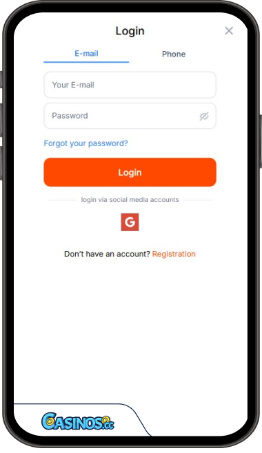 Vulkan Spiele Casino Login from Mobile