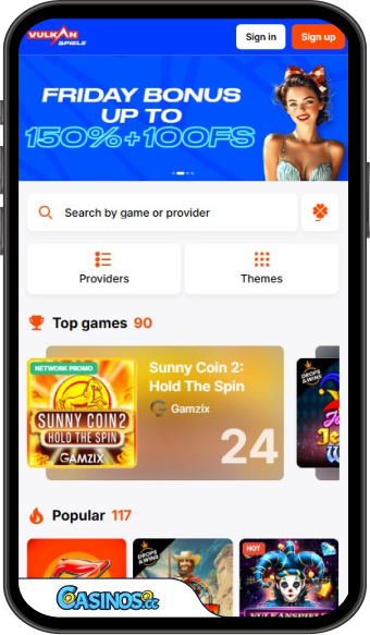 Vulkan Spiele Casino Mobile App