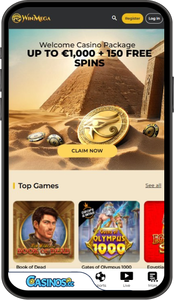 WinMega Casino Mobile App