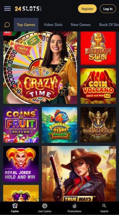 24Slots Casino Games