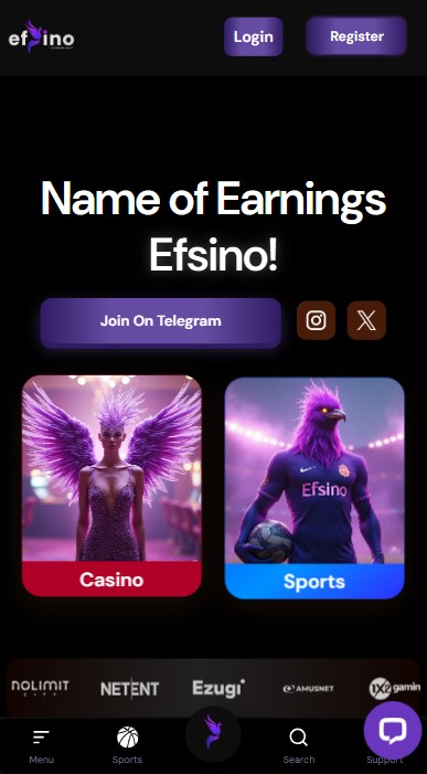 Efsino Casino Lobby