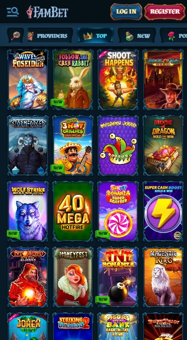 FamBet Casino Games